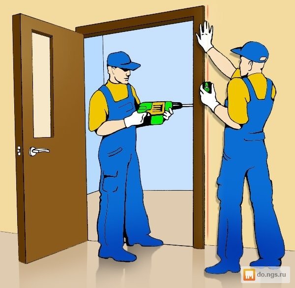 Ajtó beépítés lakásban