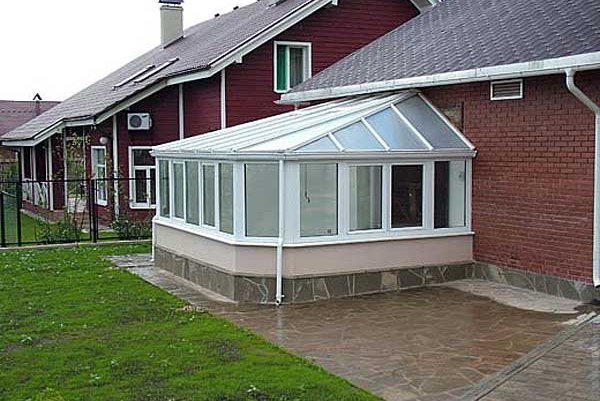 Télikert építés terasz