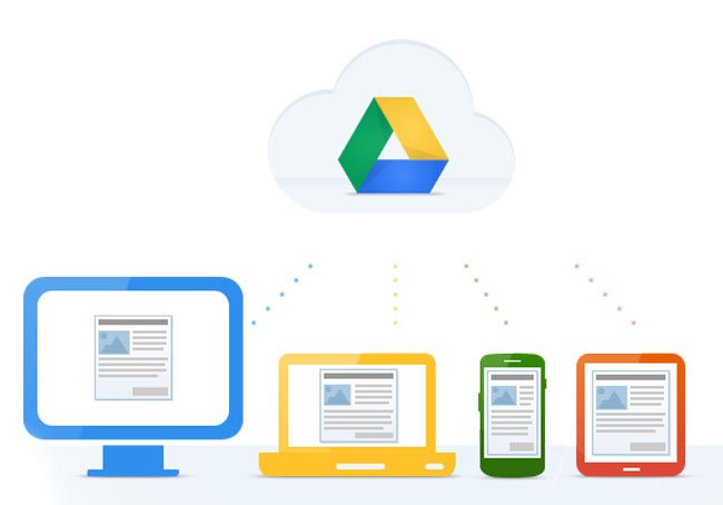 Laptop Google Drive